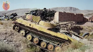 Abandoned Rusty Military Vehicles & Equipment. Old Abandoned Trucks Found. Abandoned Tanks