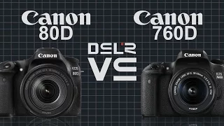 Canon EOS 80D vs Canon EOS 760D (T6s/8000D)