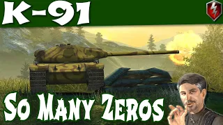 Carrying Zeros - K-91 Not this time - WOT Blitz | Littlefinger on World of Tanks Blitz