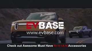 Check out 2023 Must Have RIVIAN R1T R1S Accessories from EVBASE #rivianr1t #rivian #rivianr1s