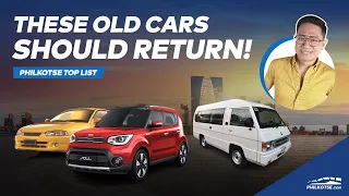 Old Cars We Wish To Make A Return in the PH | Philkotse Top List (w/ English Subtitles)