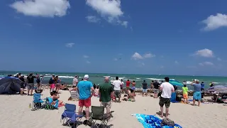 Miami beach air show 2019 F35 lightning II