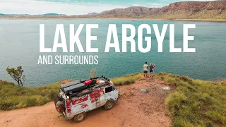 LAKE ARGYLE AND SURROUNDS - Offroading around Lake Argyle and getting that "insta" shot haha