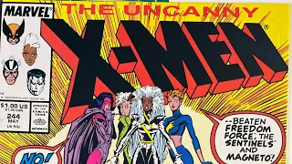 Comic book uncanny x-men 244