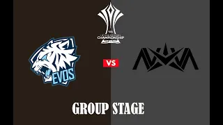 EVOS Esports vs Nova Esports | AIC 2019 GROUP STAGE