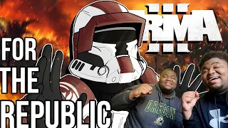 Terrible Time In The Old Republic | Arma 3 STAR WARS By RubixRaptor - REACTION