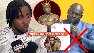 😱En colère,Papis Xaragne Lo attaque et corrige Aziz Ndiaye ''Par force Modou lo moy Roi des arène
