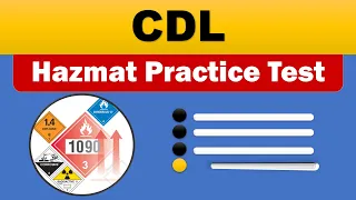 CDL Hazmat Practice Test 2023 Hazardous Material Endorsement Exam Knowledge Test Prep