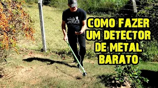 Como fazer um detector de metal barato