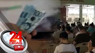 Ilang residenteng pumila sa ayuda, nadismaya dahil mas mababa sa inaasahan ang nakuha | 24 Oras