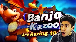 BANJO KAZOOIE DLC REVEAL FOR SMASH LIVE REACTION! E3 2019 Nintendo Direct Reactions