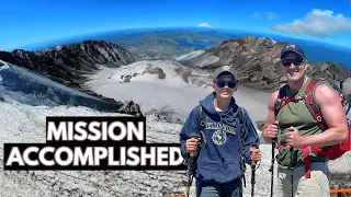 We Climbed to the Top of Mount St. Helens - Yes, the One that Exploded in 1980!