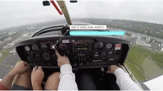 🛩 Touch and go and landing training [Flight Instruction]