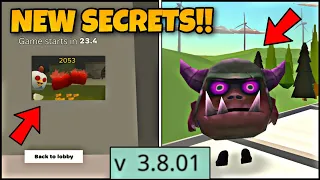 😱 NEW SECRETS OF CHICKEN GUN IN 3.8.01!! CHICKEN GUN NEW UPDATE SECRETS