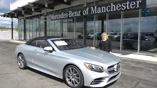 2019 Mercedes-Benz S 560 Cabriolet tour with Debra