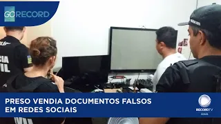 PRESO VENDIA DOCUMENTOS FALSOS EM REDES SOCIAIS