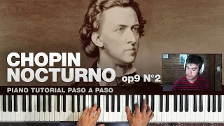 🎹 CHOPIN NOCTURNO op9 N°2 ✅Explicado paso a paso 🎼 Partitura y midi