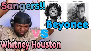 Whitney Houston Vs Beyonce | Vocal Battle | A4- C#6 | Reaction