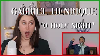 Gabriel Henrique "O Holy Night" 🎄 | Reaction Video