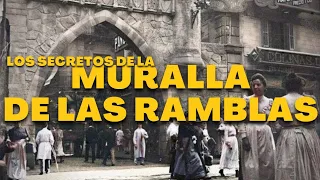 Los SECRETOS de la MURALLA de LAS RAMBLAS 🏰🧱🧱🧱🧱🏰 de Barcelona