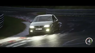 ASSETTO CORSA - 414 CH /510 nm / CITROEN SAXO  STAGE 3  BY AMED PERF //  + DOWNLOND // nordschleife