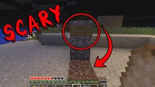 I dug open a grave in Minecraft... This is what I found (Scary Minecraft Video) Green Steve