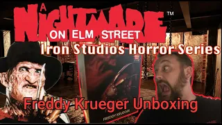 Freddy Krueger Figur *Iron Studios* Horror Series Unboxing! Nightmare on Elmstreet Pickup:)