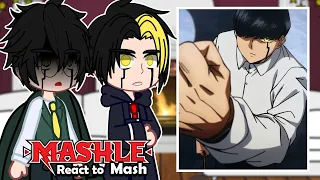 Divine Visionary React to Mash | Gacha React | Mashle Magic and Muscles