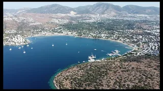 Bodrum Bitez ,Akvaryum ve Gümbet Havadan 4K Drone Çekimleri