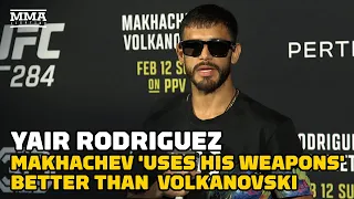 Yair Rodriguez: Islam Makhachev 'Uses His Weapons Better' Than Alexander Volkanovski | UFC 284