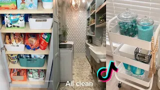 organizing, cleaning and restocking ASMR tiktok compilation #2🍀