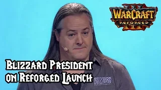 Blizzard President J. Allen Brack Addresses Terrible Warcraft 3: Reforged Launch