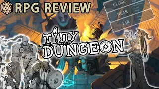 Tiny Dungeon might be the most rules-light RPG you ever play ⚔️ RPG Review & Mechanics