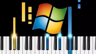 Microsoft Windows Sounds on piano - How to play Windows startup & shutdown sounds on piano!