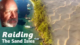 Dinghy Cruising- 9 boat Raid on The Sand Isles- Lake Macquarie #woodenboats #Sailing