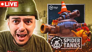 GALA GAMES SPIDER TANKS RANK 1 PLAYER GAMEPLAY