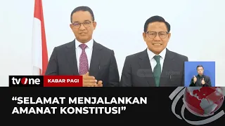 Anies-Muhaimin Ucapkan Selamat Bekerja Kepada Prabowo-Gibran | Kabar Pagi tvOne