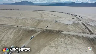 Burning Man attendees rush from Nevada desert after days stranded by storm