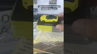 The upcoming  Fairlady Z Kyosho vs Mini GT comparison