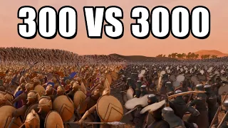 300 Spartans VS 3000 Persians | Ultimate Epic Battle Simulator 2