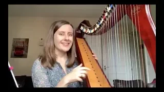 Live Harp Lesson no 15 - Patterns and Sea Breeze