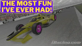 Side by Side at 250MPH: iRacing Indycar @ Pocono