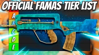 Official FAMAS Tier List! - Ranking Every CS2 FAMAS Skin from Best to Worst (2024)