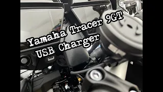 Yamaha Tracer 9 GT 2022 - original USB Charger & SP Connect Anbauanleitung