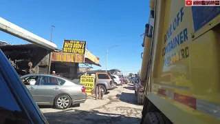 Queens Walk NYC  Exploring Willets Point Iron Triangle fr. Mets Willets Point Sub. Oct  20, 2021