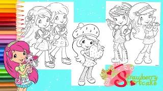 Coloring Strawberry Shortcake Blueberry Muffin & Lemon Meringue Coloring Pages