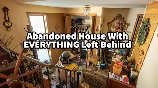 Abandoned House With EVERYTHING Left Behind | Abandoned Time Capsule House