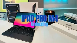 iPad Pro 11" M4 unboxing + Magic Keyboard and Apple Pencil