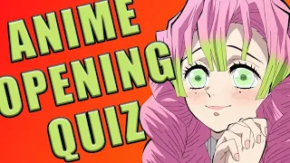 ANIME OPENINGS QUIZ - [30 TO GUESS] MIXED DIFFICULTY
