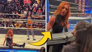 Becky Lynch Blames A Young Fan For Pinfall Loss In Dark Match After SmackDown [VIDEO]